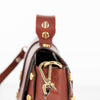 Sandro Brown Abby Satchel Bag