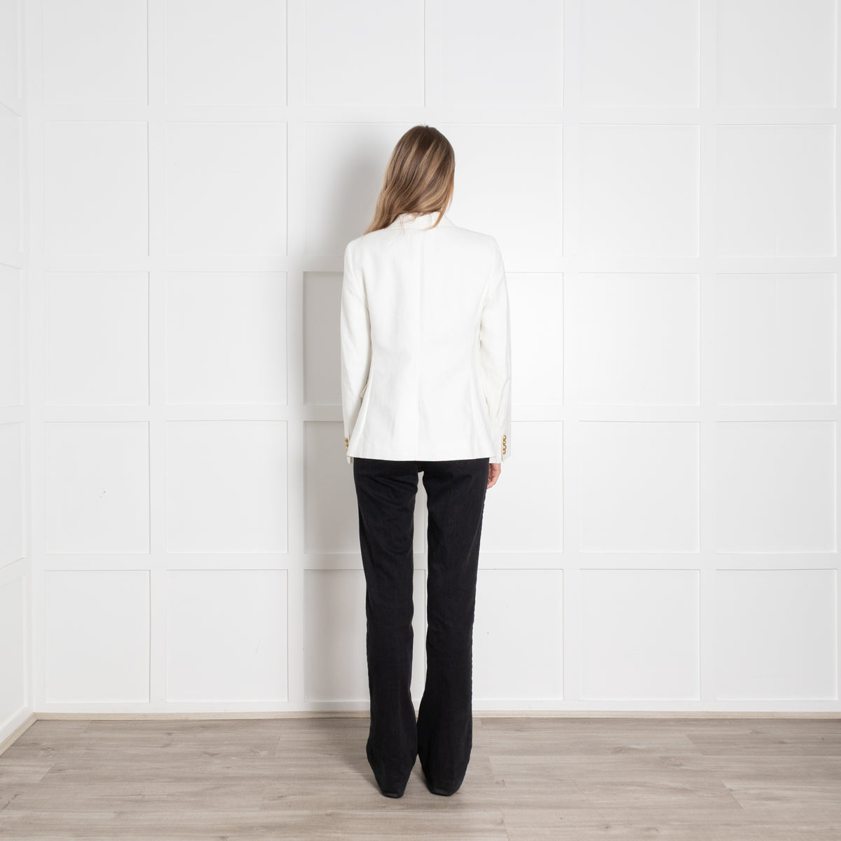 J Crew White Linen Blazer