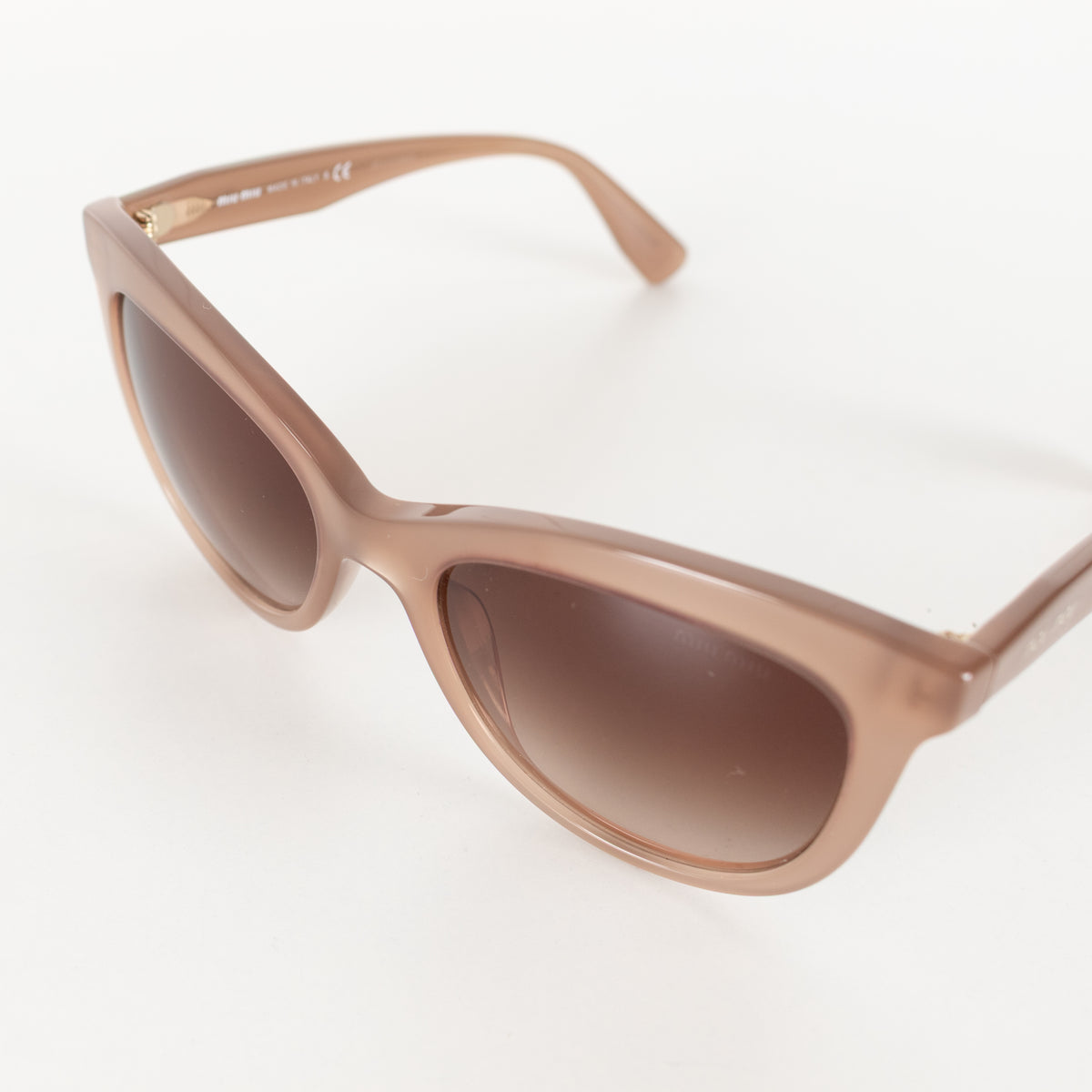 Miu Miu Brown Butterfly Sunglasses