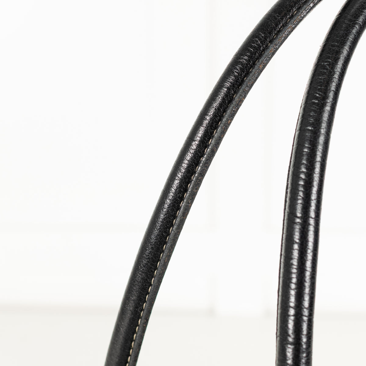 Prada Black Leather Nylon Vintage Shoulder Bag