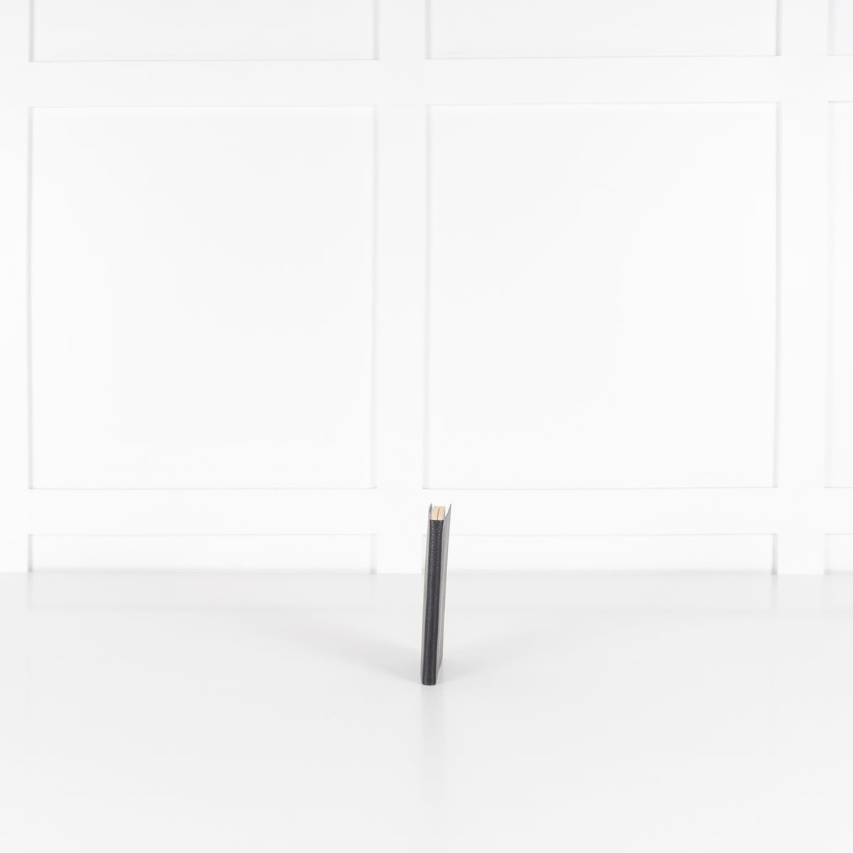 Smythson Black Panama Notebook