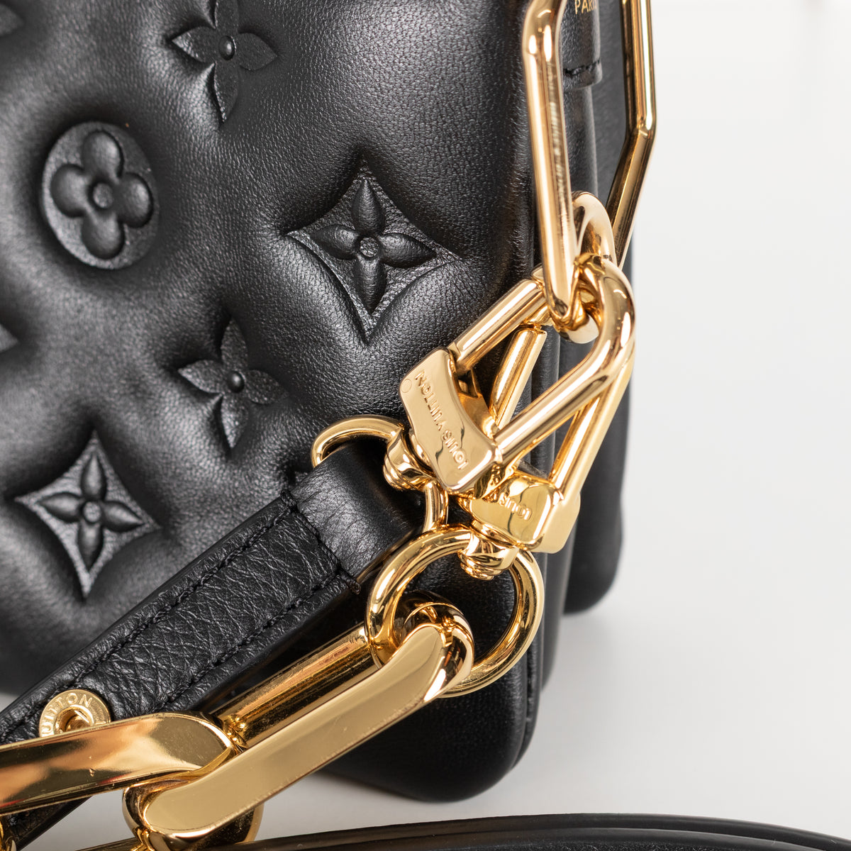 Louis Vuitton Black Coussin BB Bag
