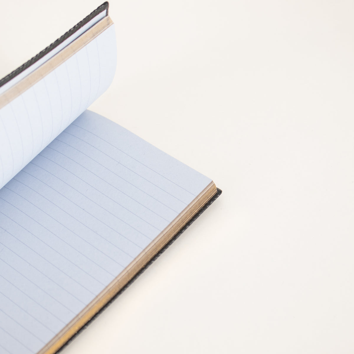 Smythson Black Panama Notebook