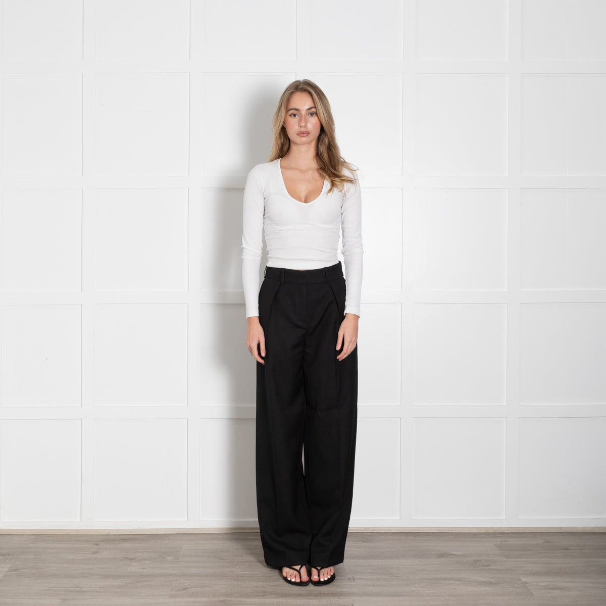 Alexandre Vaulthier Black Side Stripe Trousers