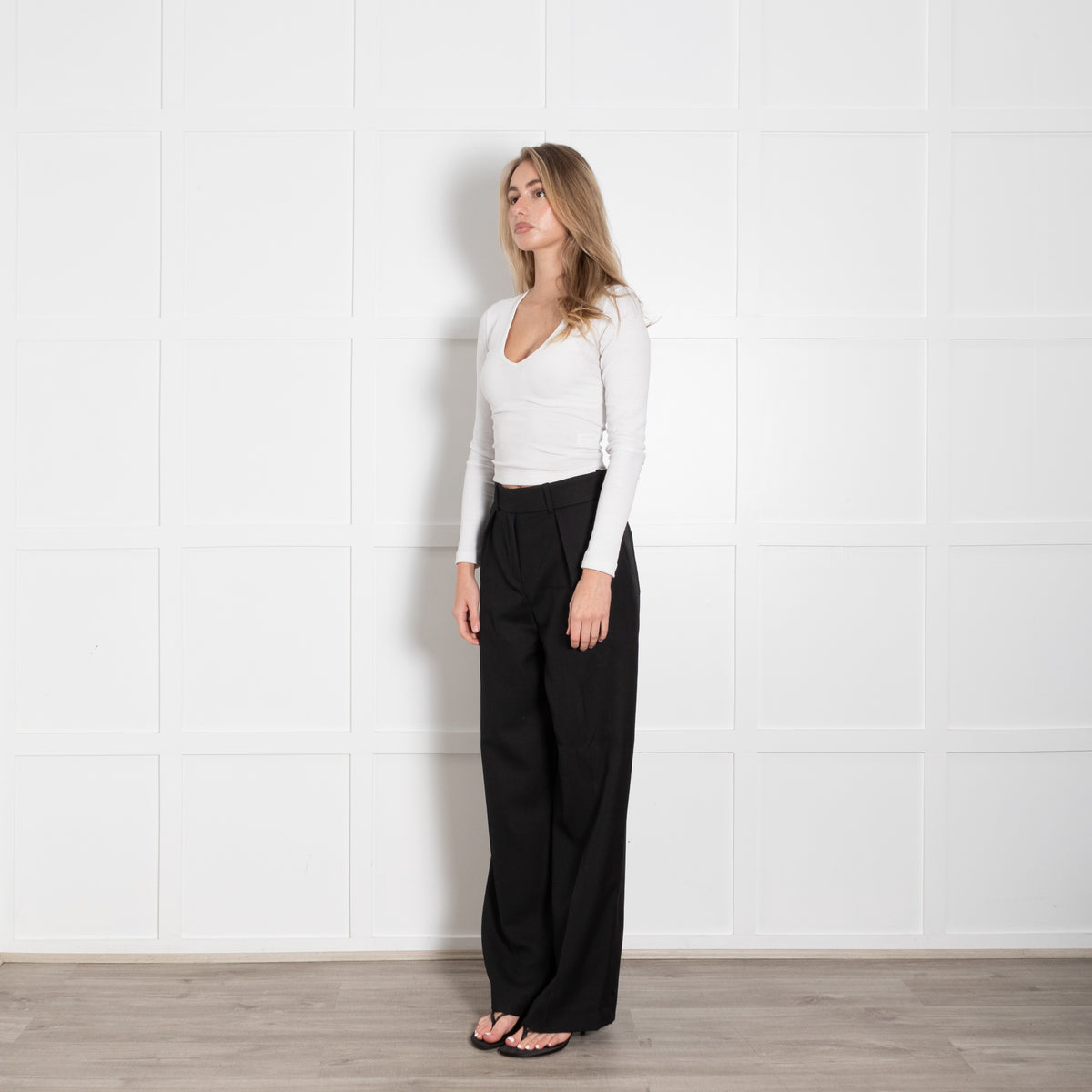Alexandre Vaulthier Black Side Stripe Trousers