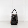 Alaia Black Le Mina 32 Laser Cut Top Handle Bag