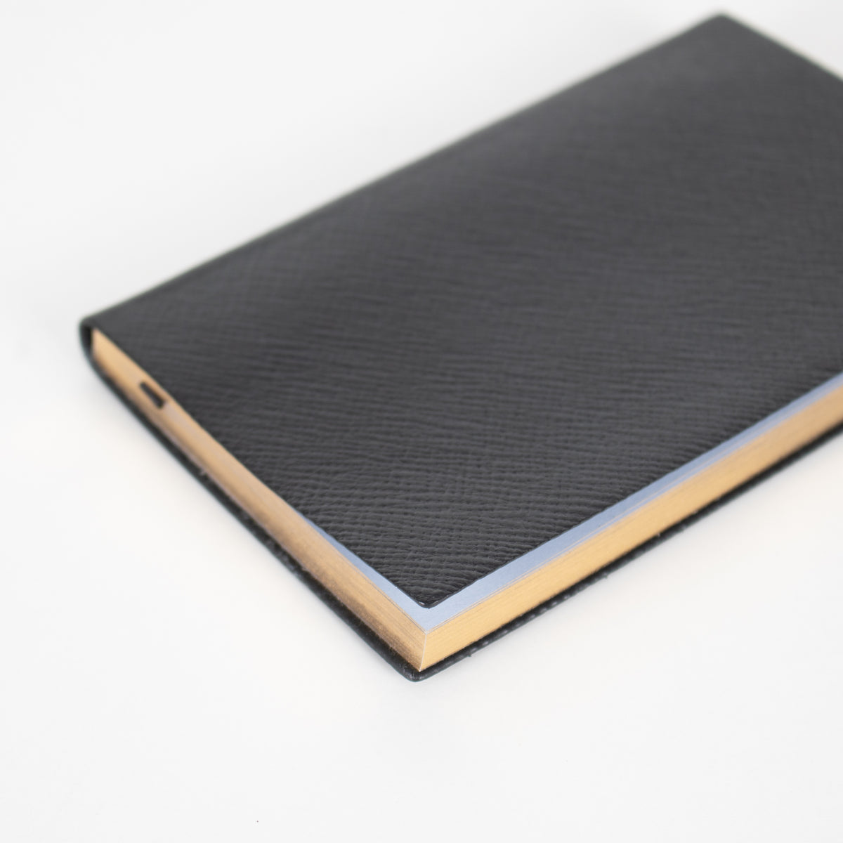 Smythson Black Panama Notebook