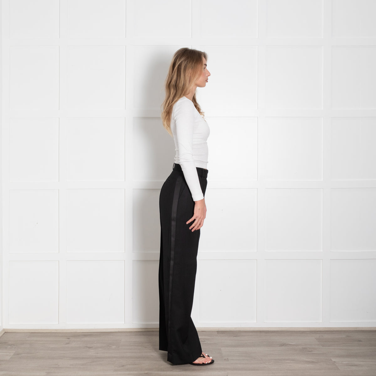 Alexandre Vaulthier Black Side Stripe Trousers