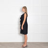 Emilio Pucci Black Ruffled Sleeveless Dress