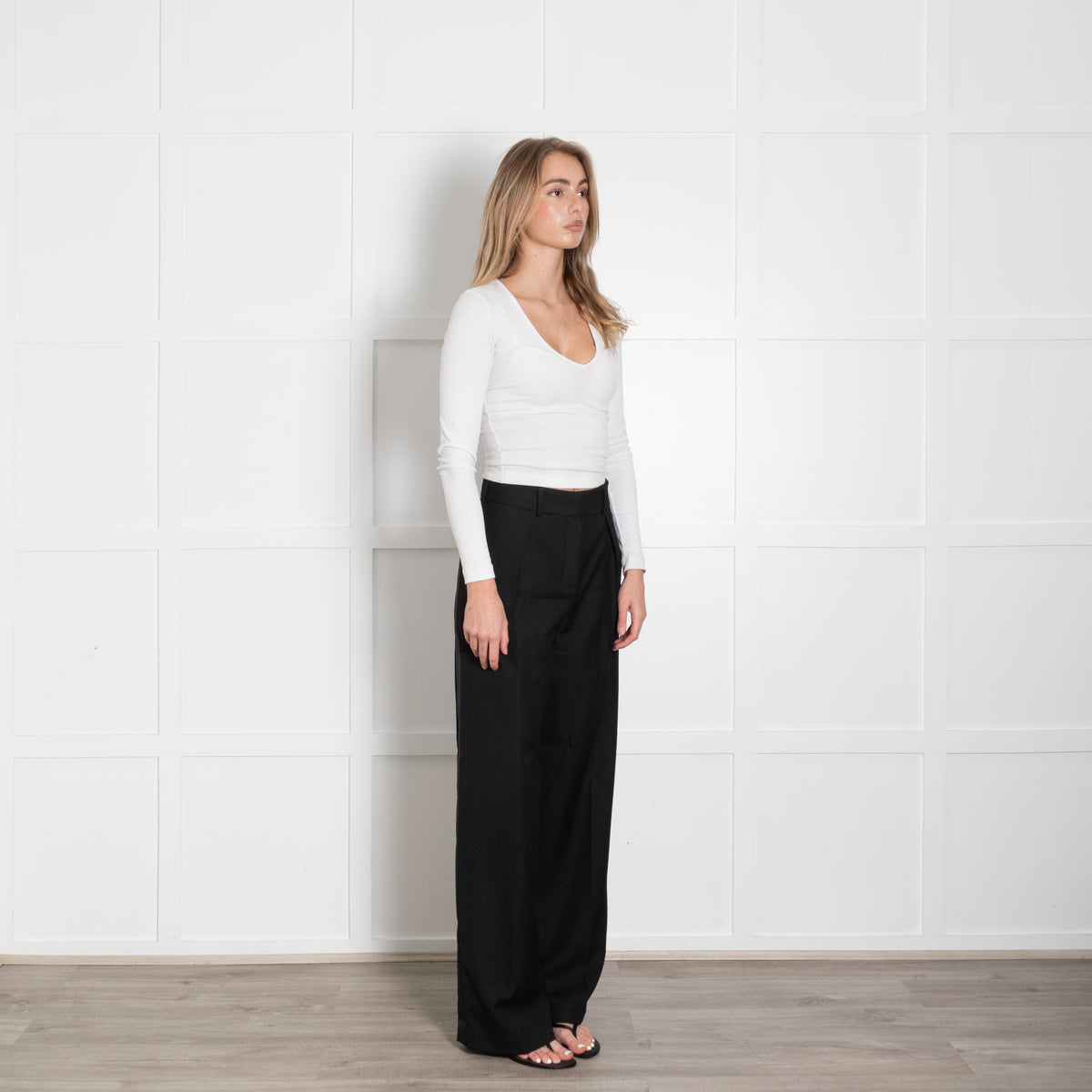 Alexandre Vaulthier Black Side Stripe Trousers
