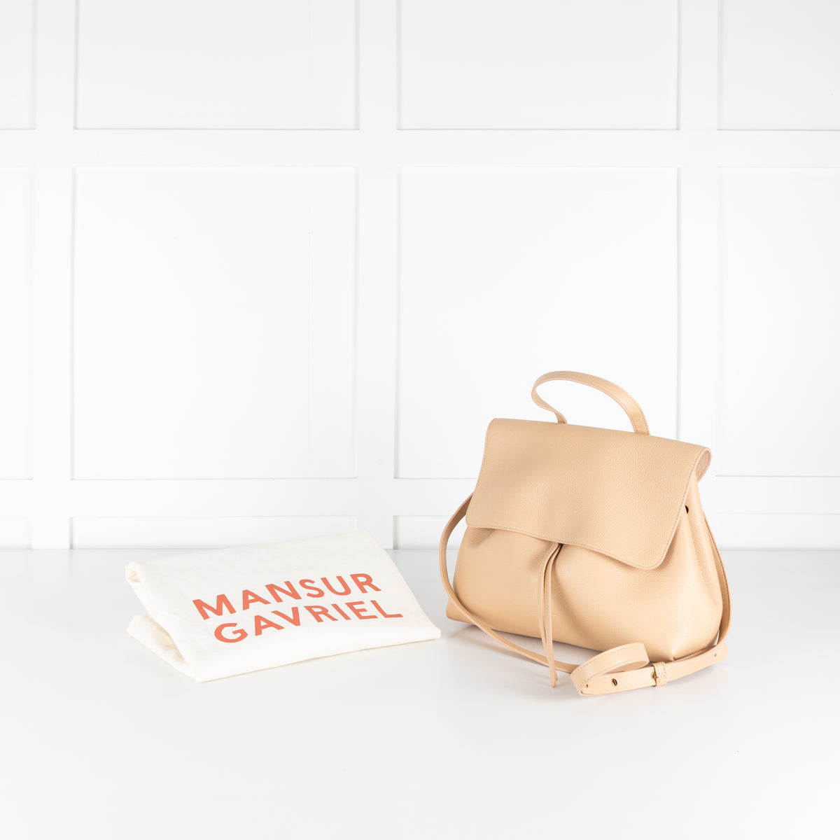 Mansur Gavriel Sand Leather Lady Bag