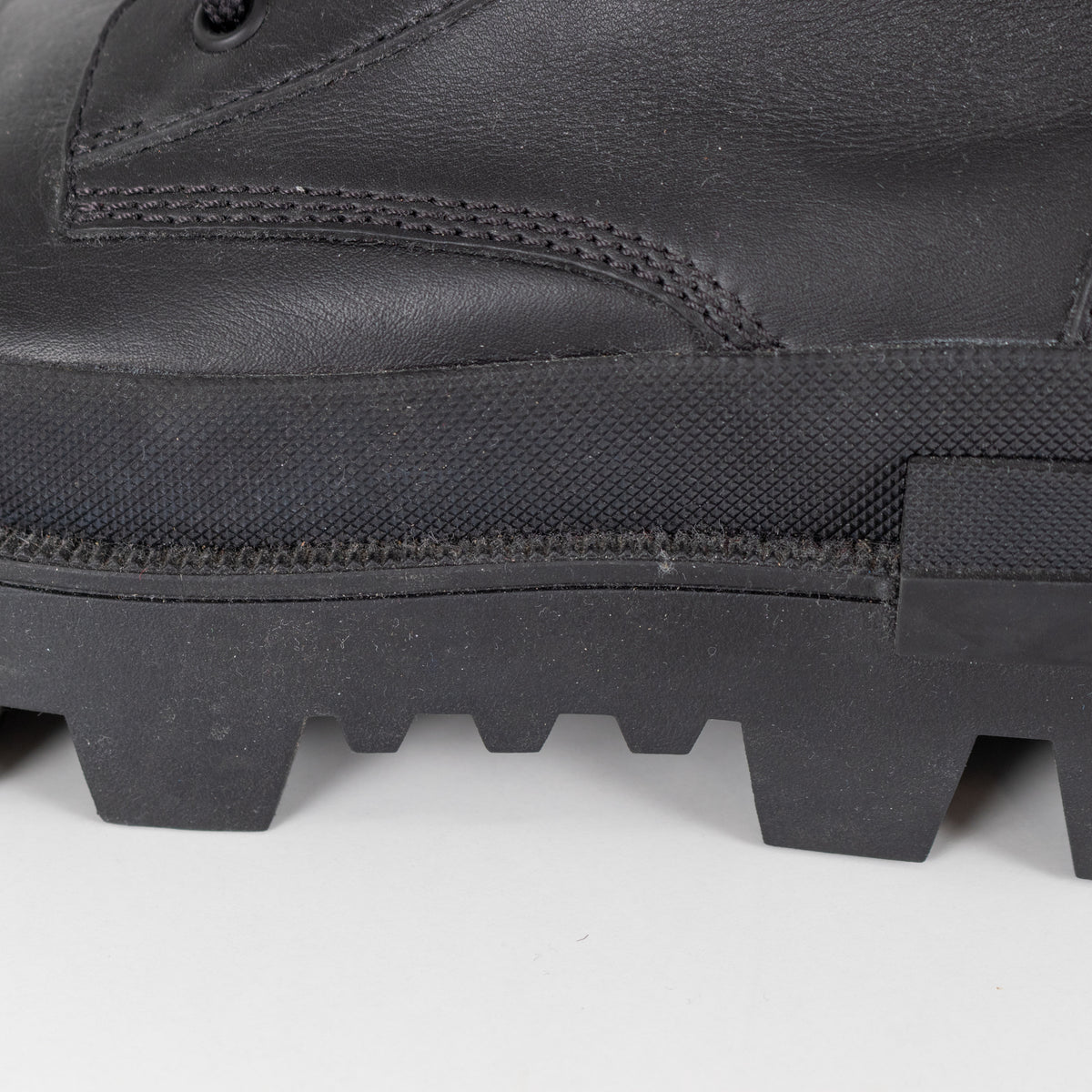 Moncler Carinne Black Hiker Boots