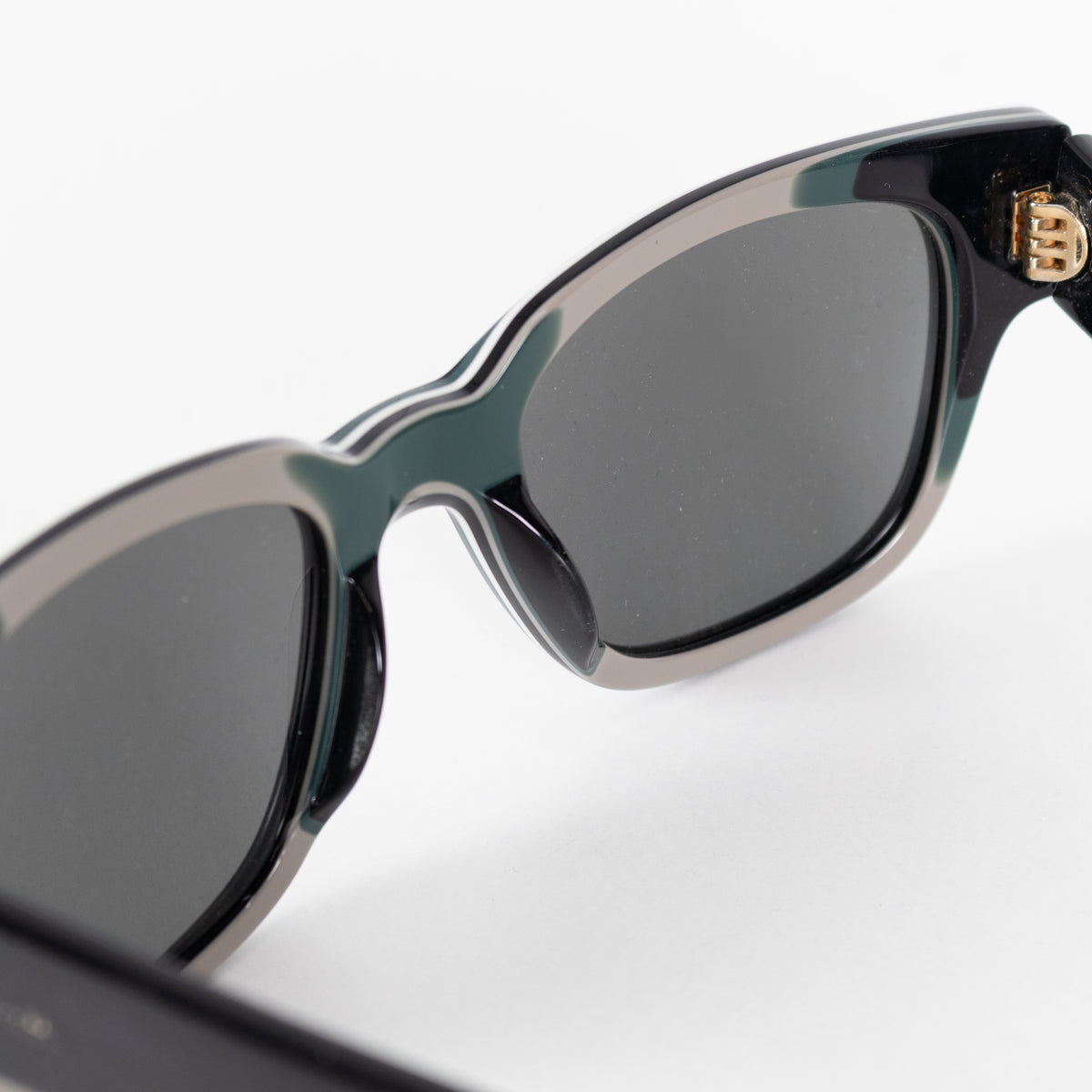 Paul Smith Eamot Black Mirrored Sunglasses