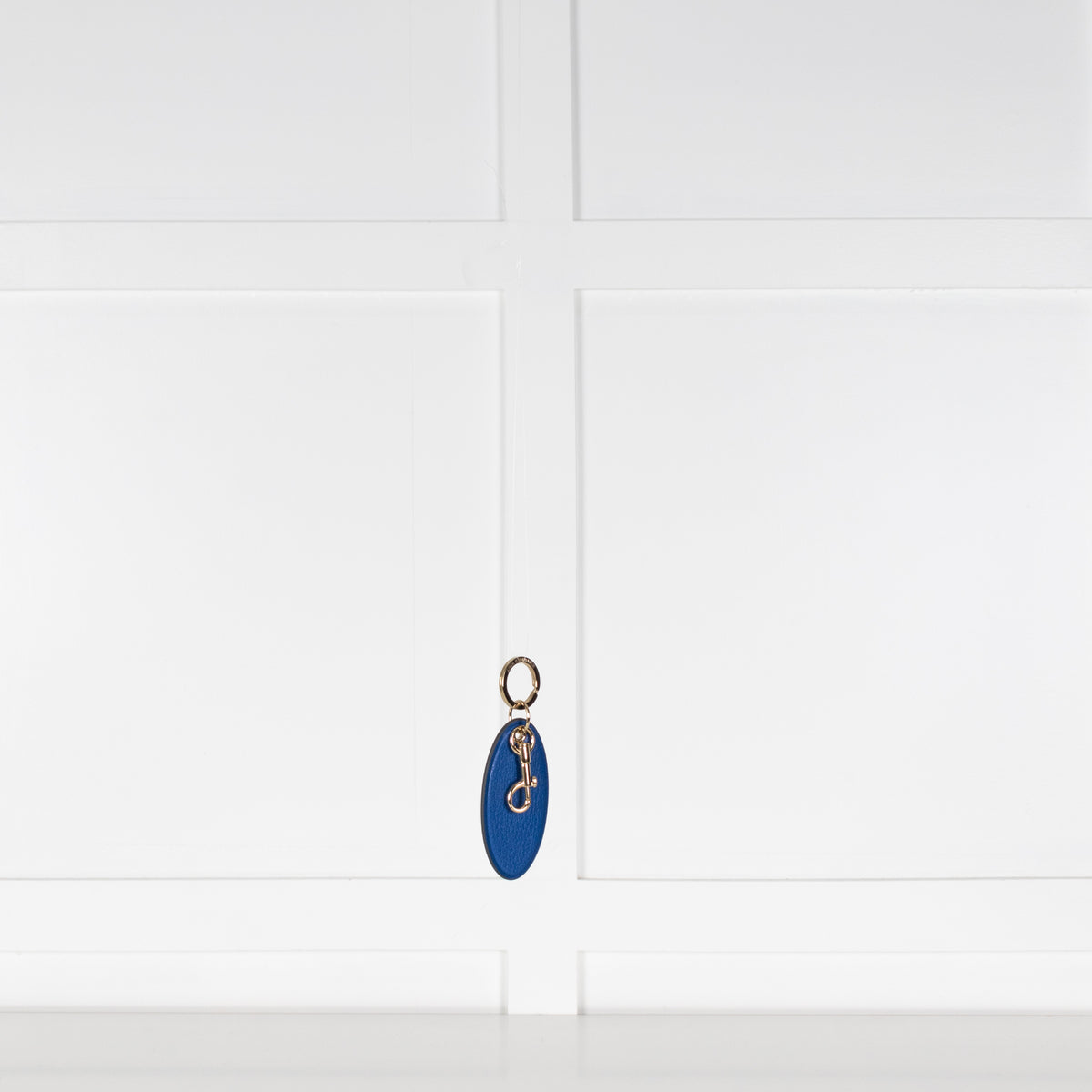 Anya Hindmarch Cobalt Bespoke Medium Keyring