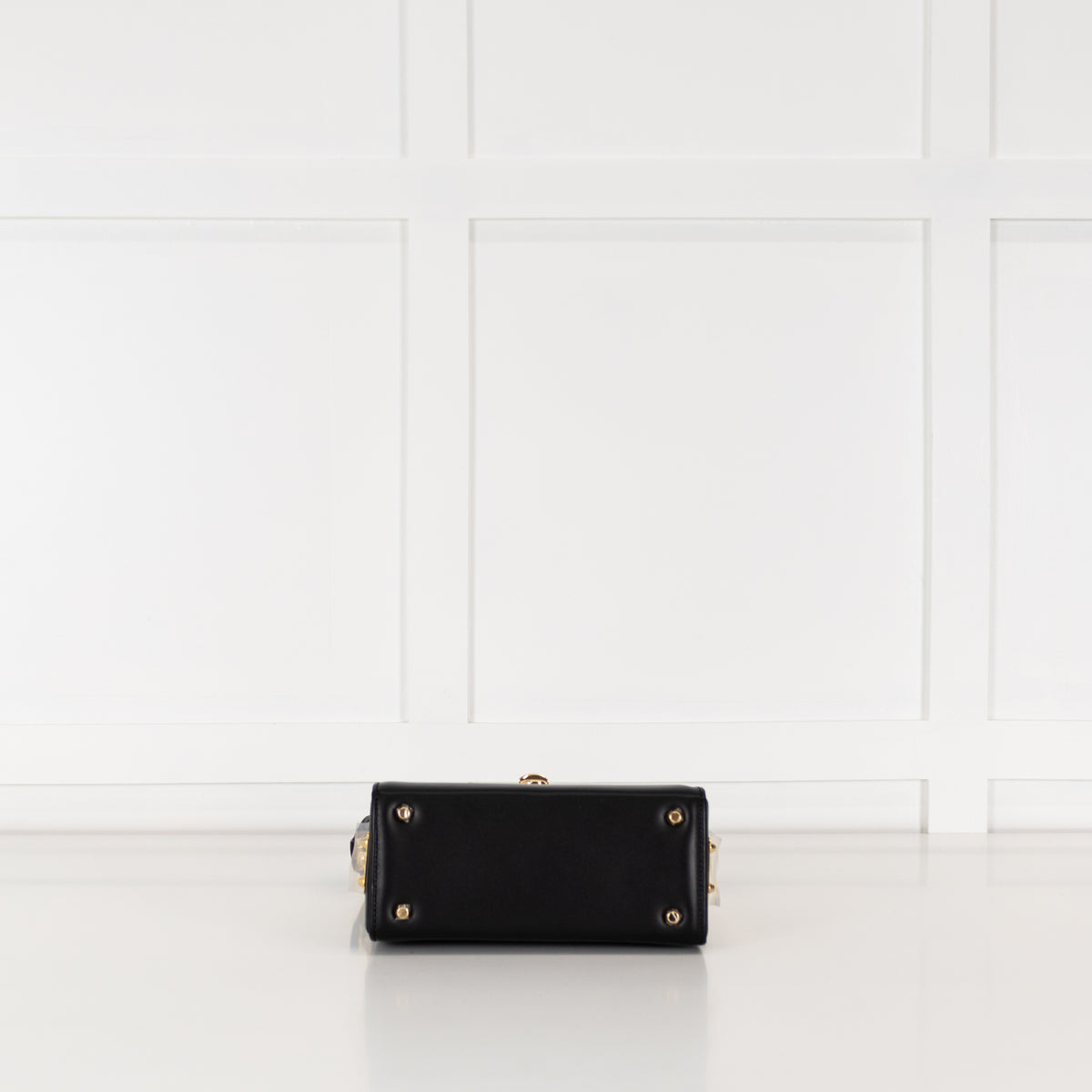 Ame Moi Black Leather Bag