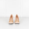 Gucci Beige Horsebit Block Heel Pumps
