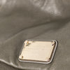 Marc Jacobs Khaki Grey Pebble Leather Flap Shoulder Bag