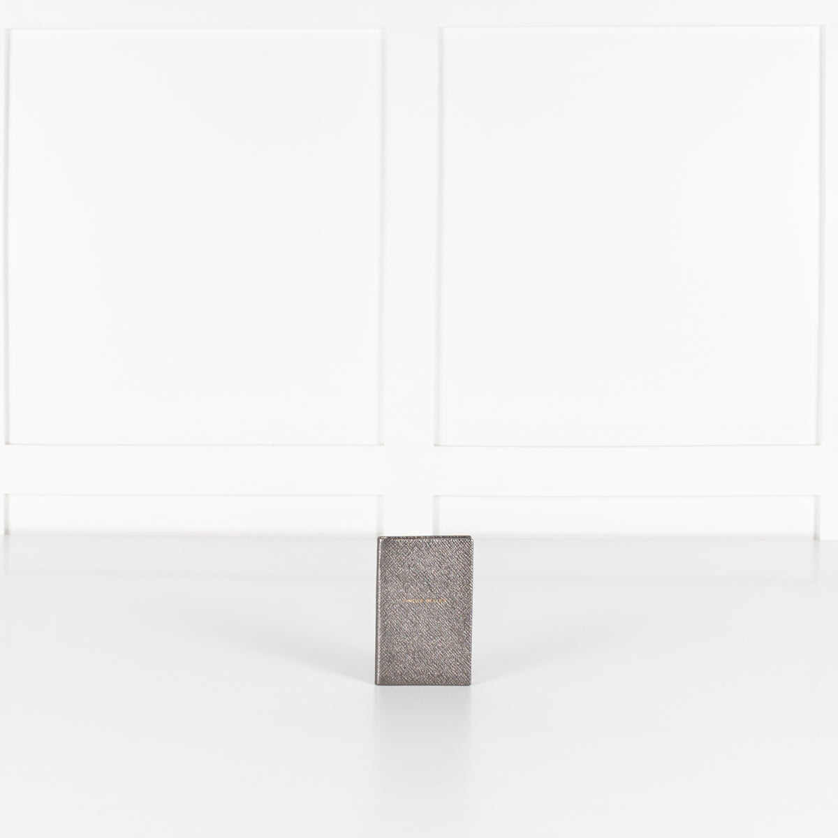 Smythson The Wafer Grey 'Jingle Belles' Notebook