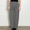 Ganni Pale Grey Fine Wool Draw String Trousers