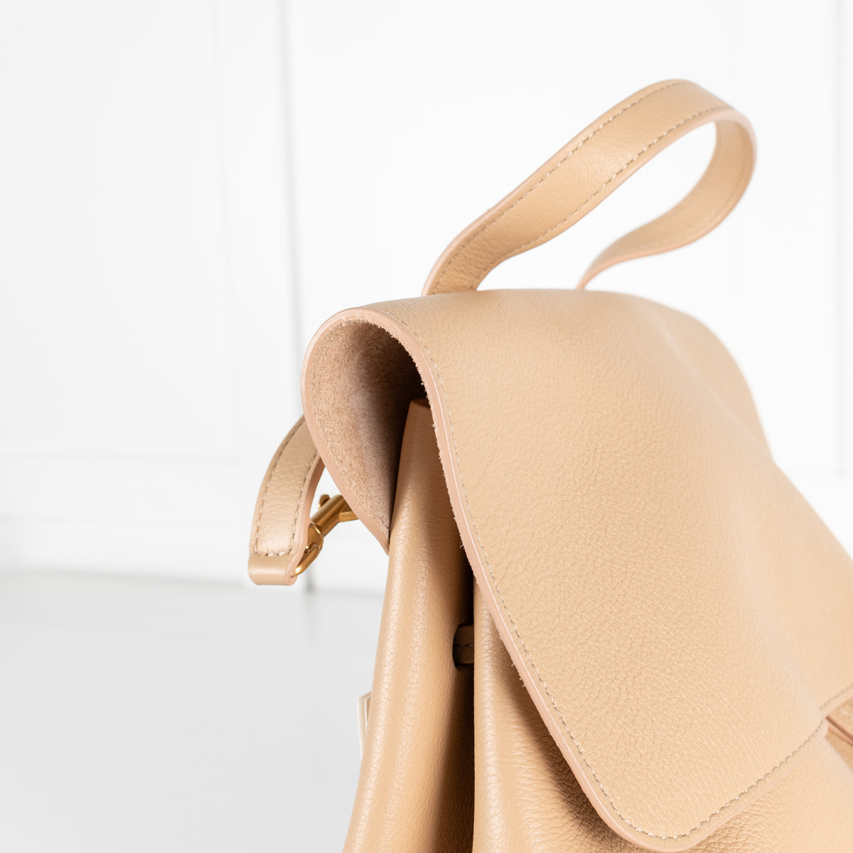 Mansur Gavriel Sand Leather Lady Bag