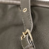 Marc Jacobs Khaki Grey Pebble Leather Flap Shoulder Bag