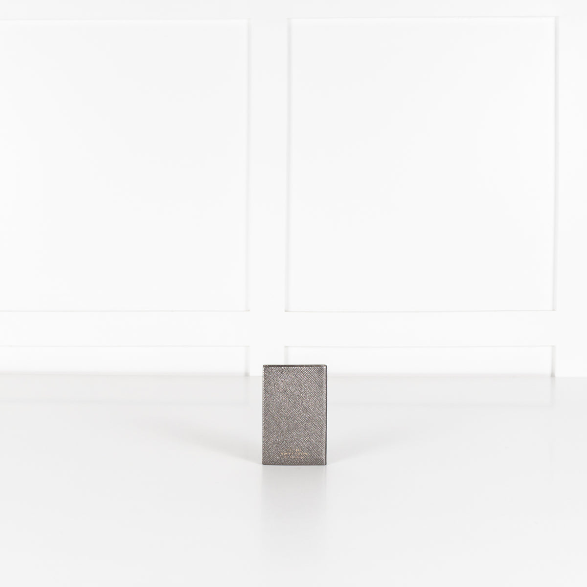 Smythson The Wafer Grey 'Jingle Belles' Notebook