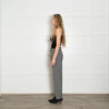 Ganni Pale Grey Fine Wool Draw String Trousers