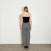 Ganni Pale Grey Fine Wool Draw String Trousers