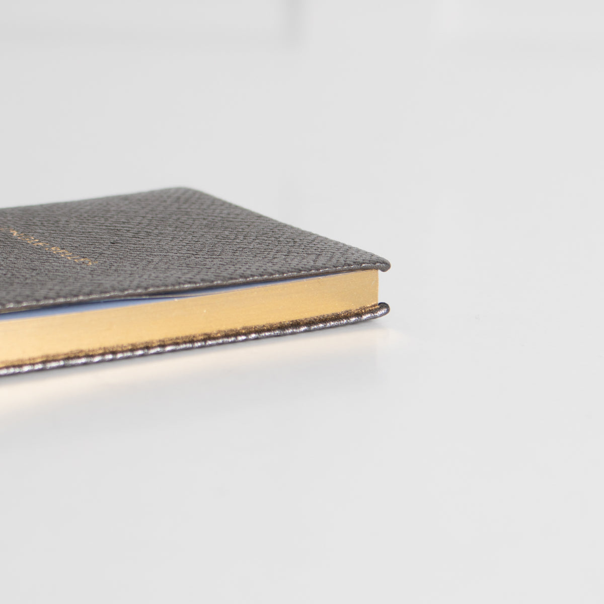 Smythson The Wafer Grey 'Jingle Belles' Notebook