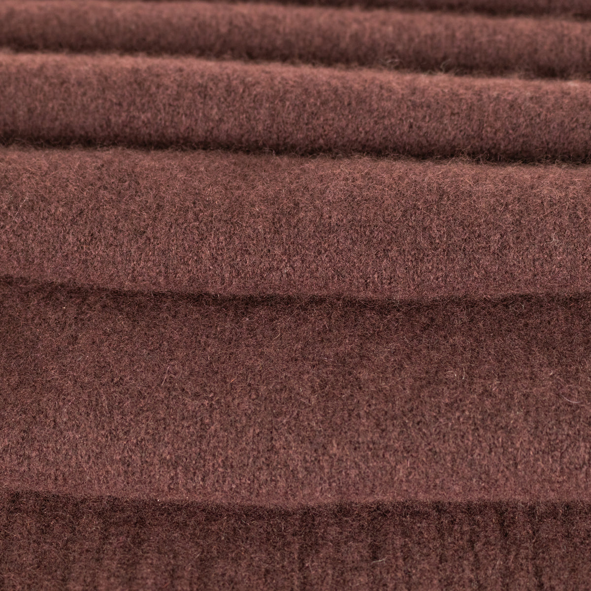 Eileen Fisher Burgundy Ribbed Edge Cashmere Blend Scarf