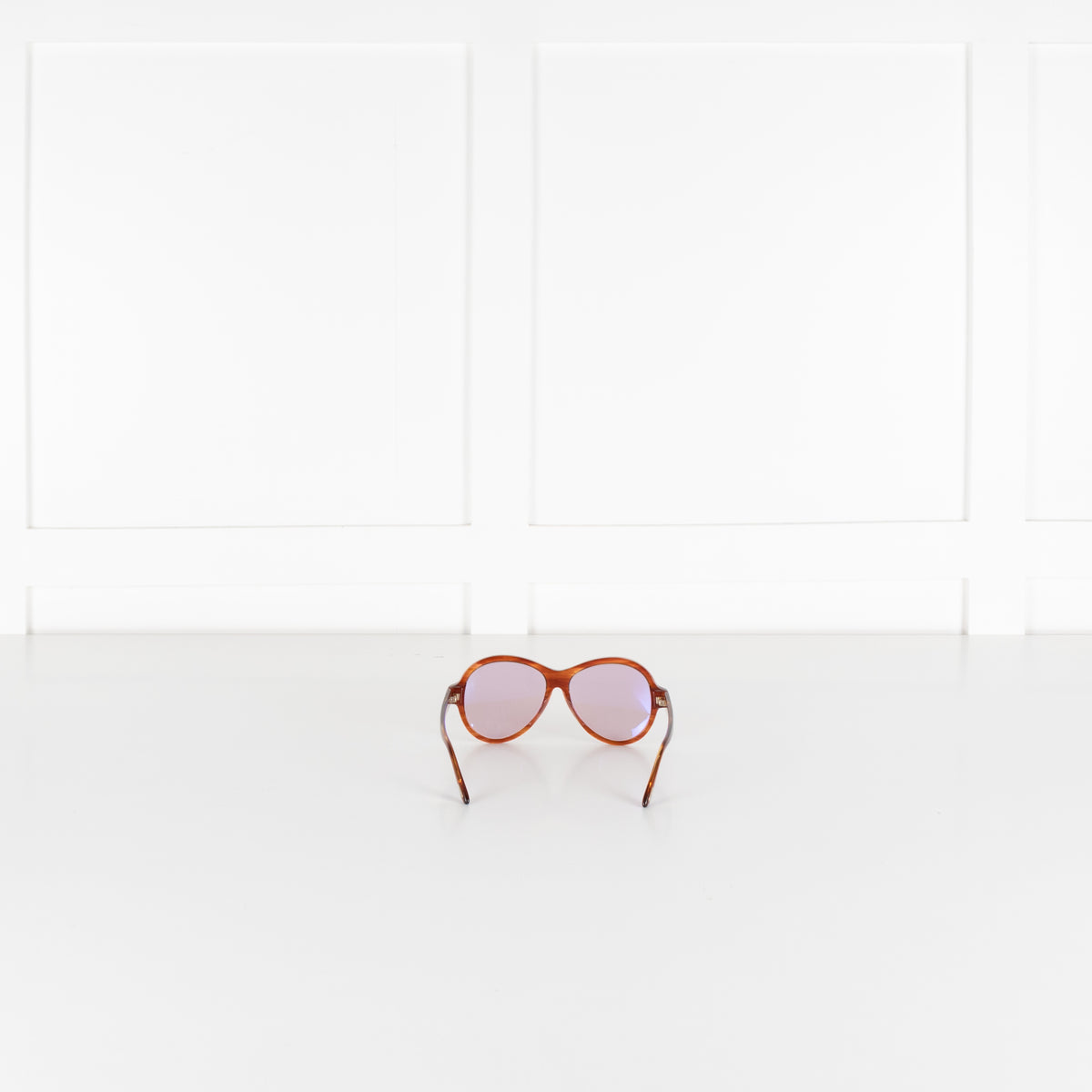 Tom Ford Camryn Purple Lens Aviator Style Sunglasses
