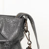 Balenciaga Grey Crushed Leather City Bag
