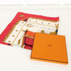 Hermes Vue Du Carrosse De La Galere La Reale  Red Cream Gold Blue