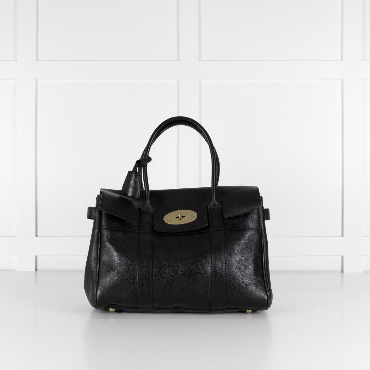 Mulberry Black Large Bayswater