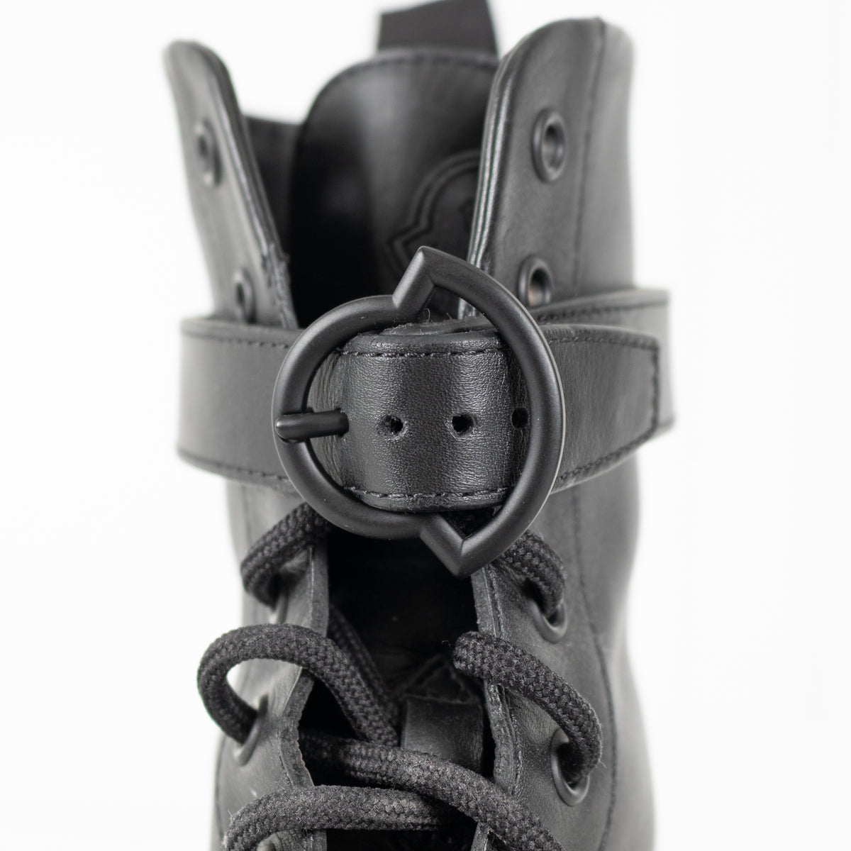 Moncler Carinne Black Hiker Boots