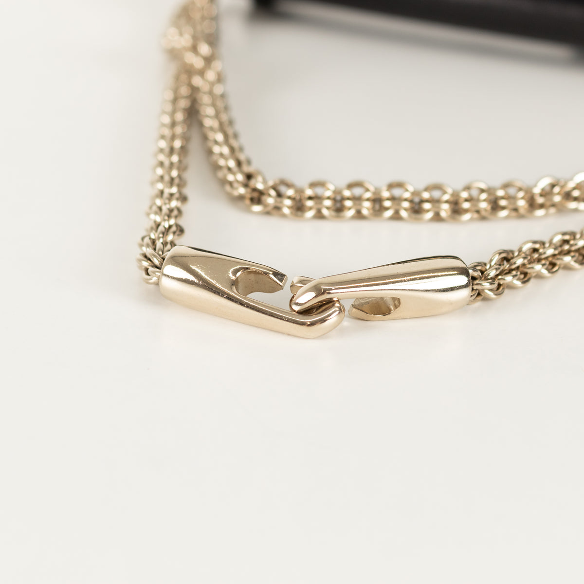 Valentino Black And Gold Rockstud  Va Va Voom Bag