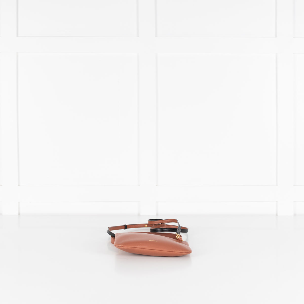 Jill Sander Tan Leather Small Pochette