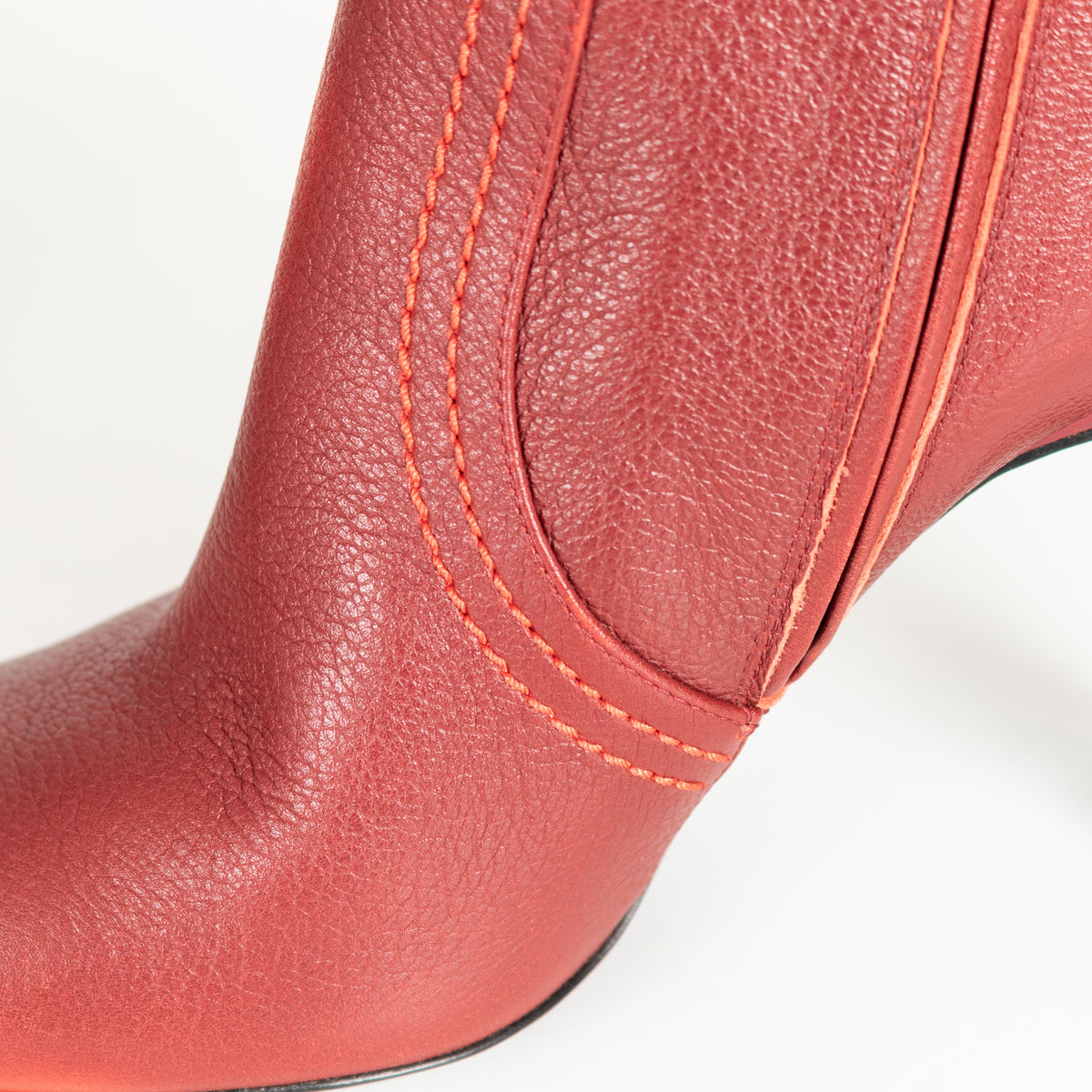 Bottega Veneta Skyatos Baccara Rose Calf Boot