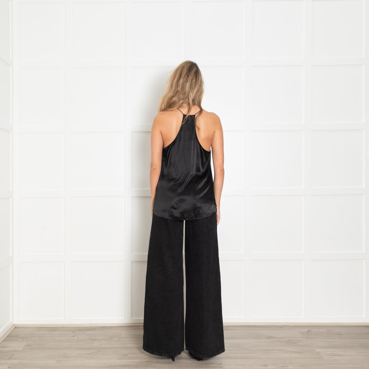 Cami NYC Black Racer Camisole