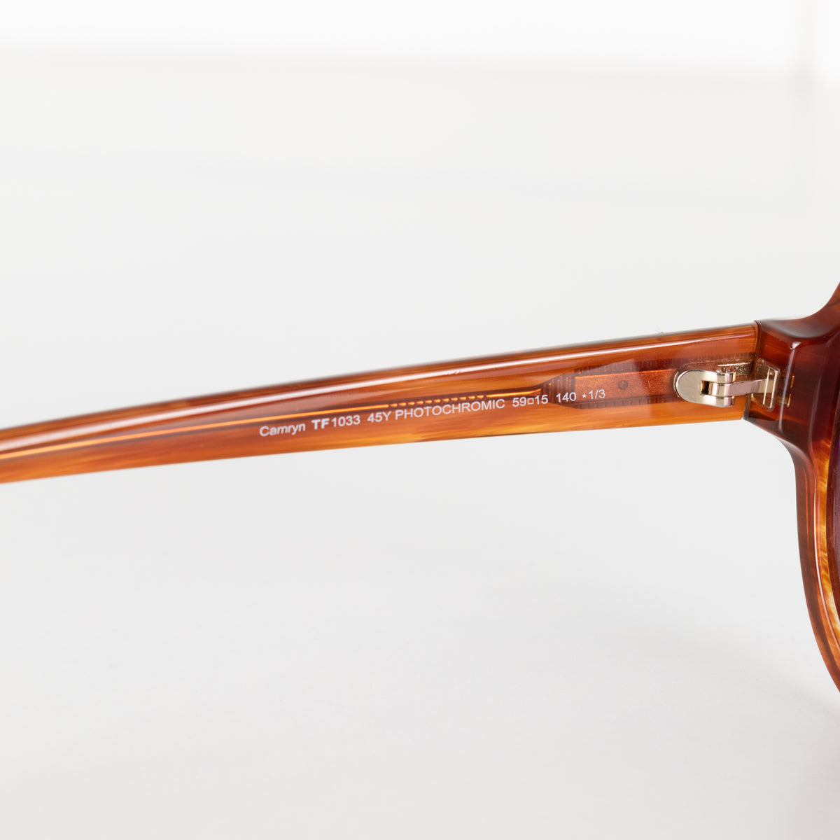 Tom Ford Camryn Purple Lens Aviator Style Sunglasses