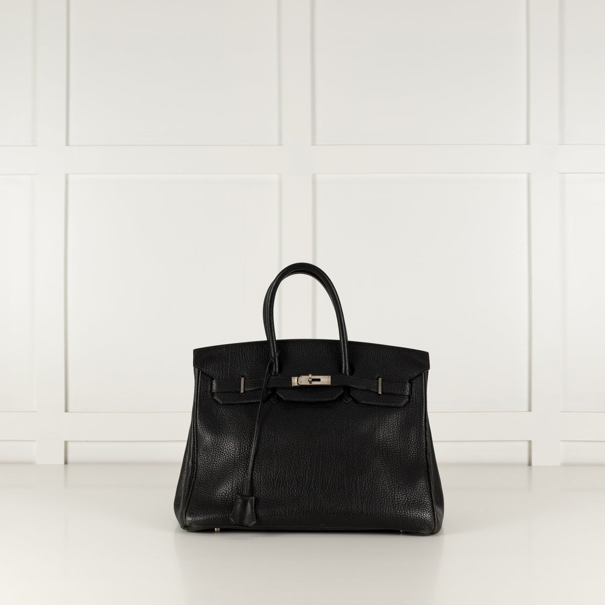 Hermes Noir Togo Leather Birkin 35