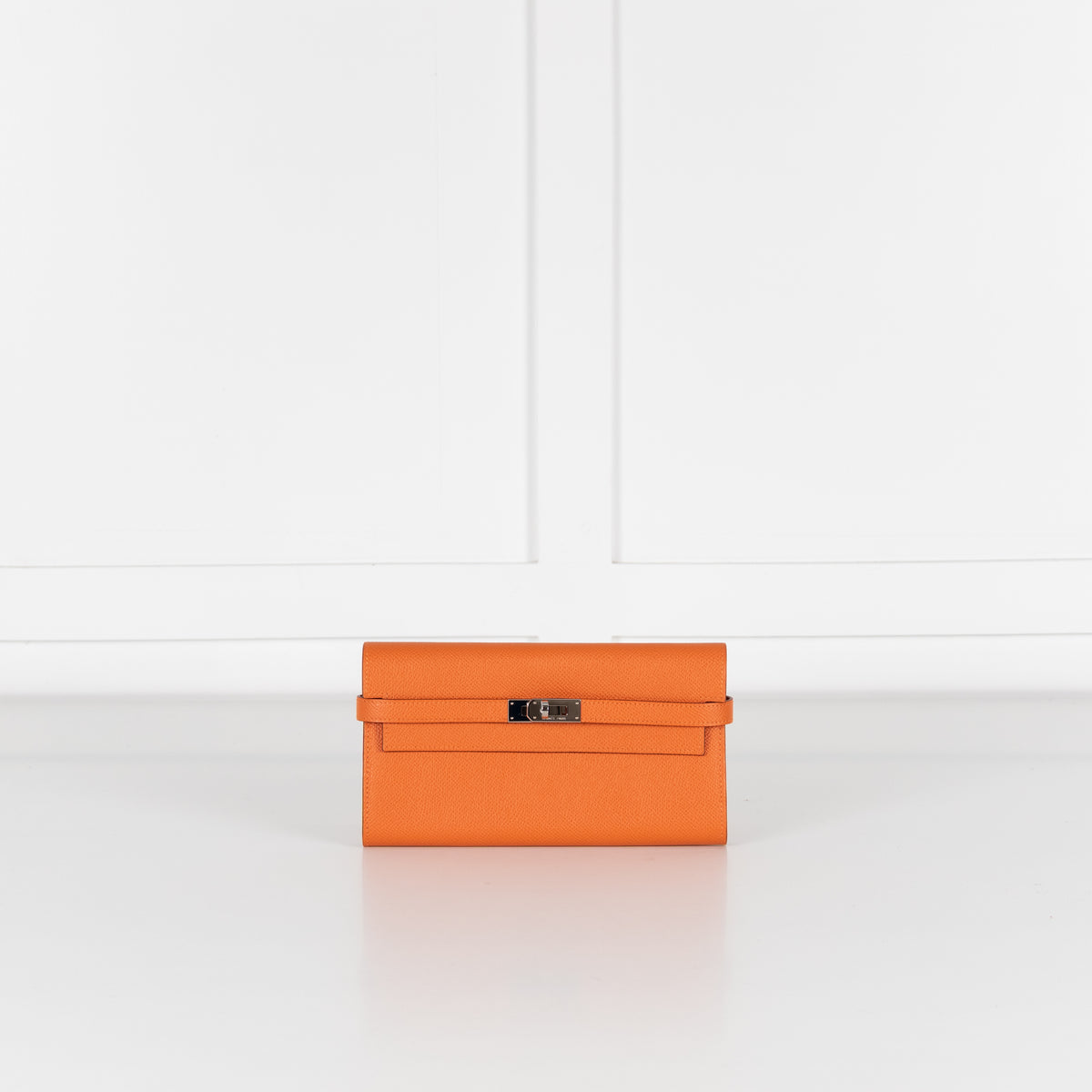 Hermes Orange Kelly To Go Wallet
