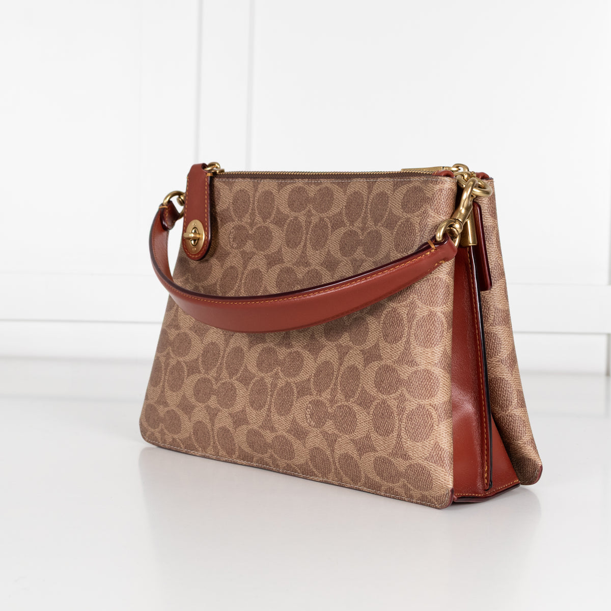 Coach Shay Shoulder Bag  Signature Canvas