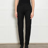 Joseph Black Straight Leg Tailored Trousers