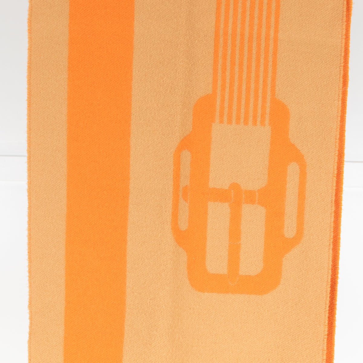 Hermes Cashmere Casaque Sangle a Boucle Scarf