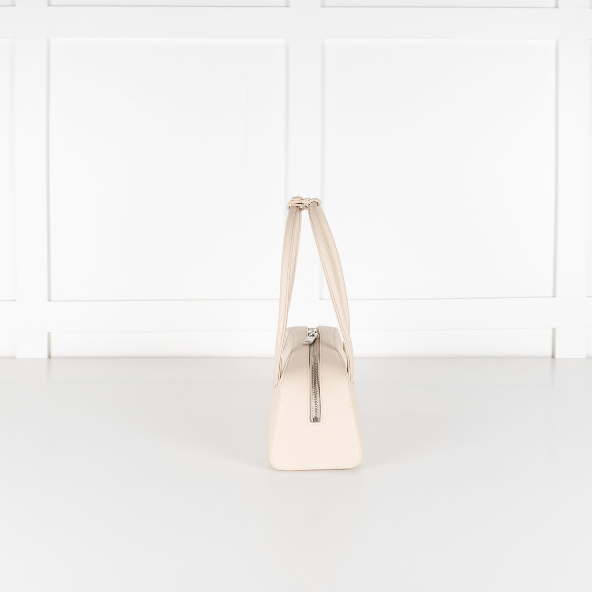 Freja NYC Cream Mercer Top Handle Bag