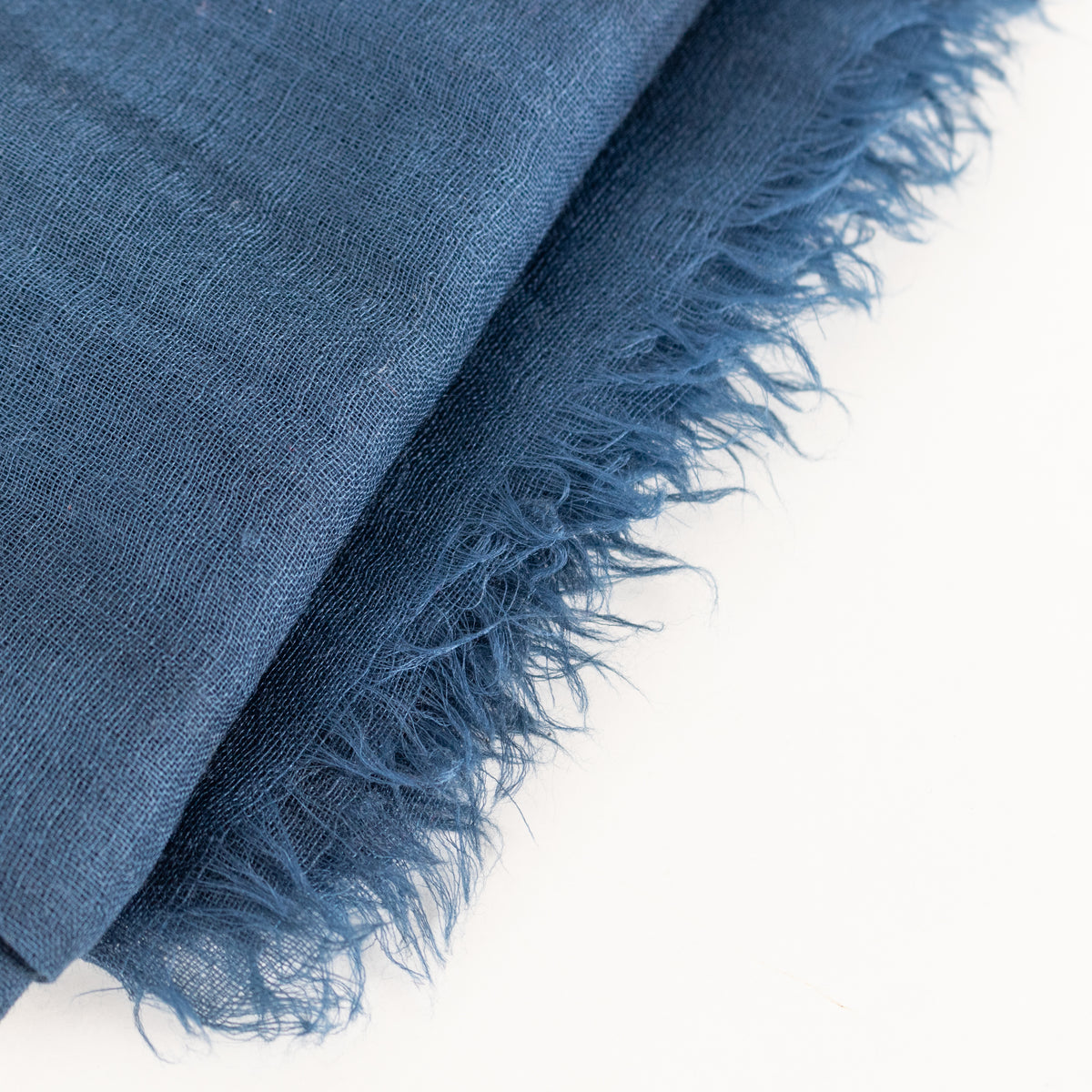 Loro Piana Blue Ombre Pattern Cashmere Scarf