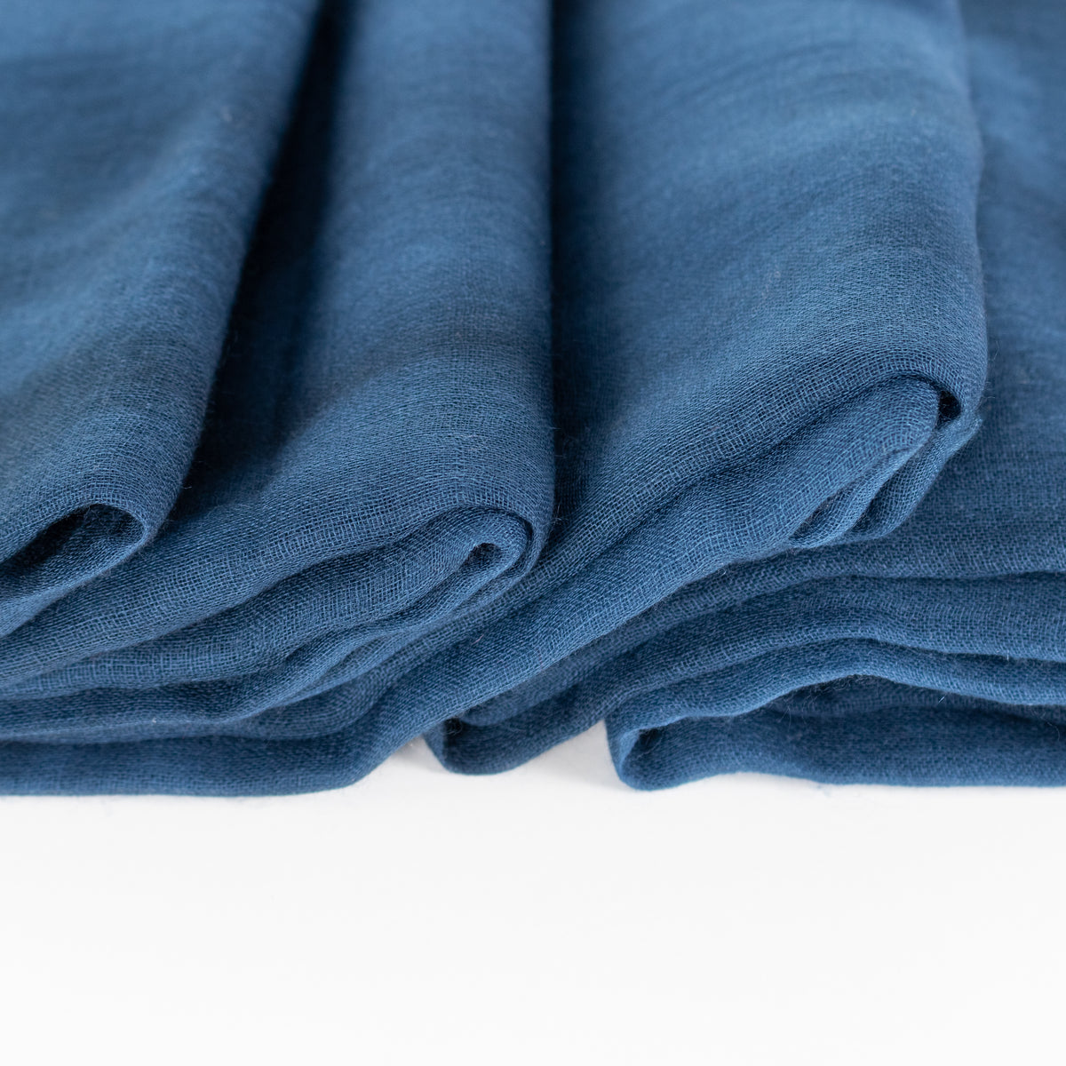 Loro Piana Blue Ombre Pattern Cashmere Scarf