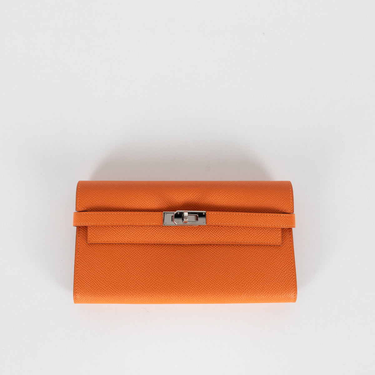 Hermes Orange Kelly To Go Wallet