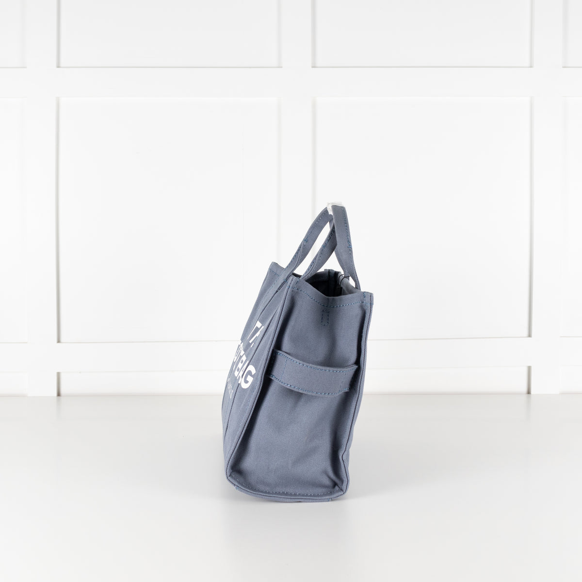 Marc Jacobs Blue Medium Canvas Cotton The Tote Bag
